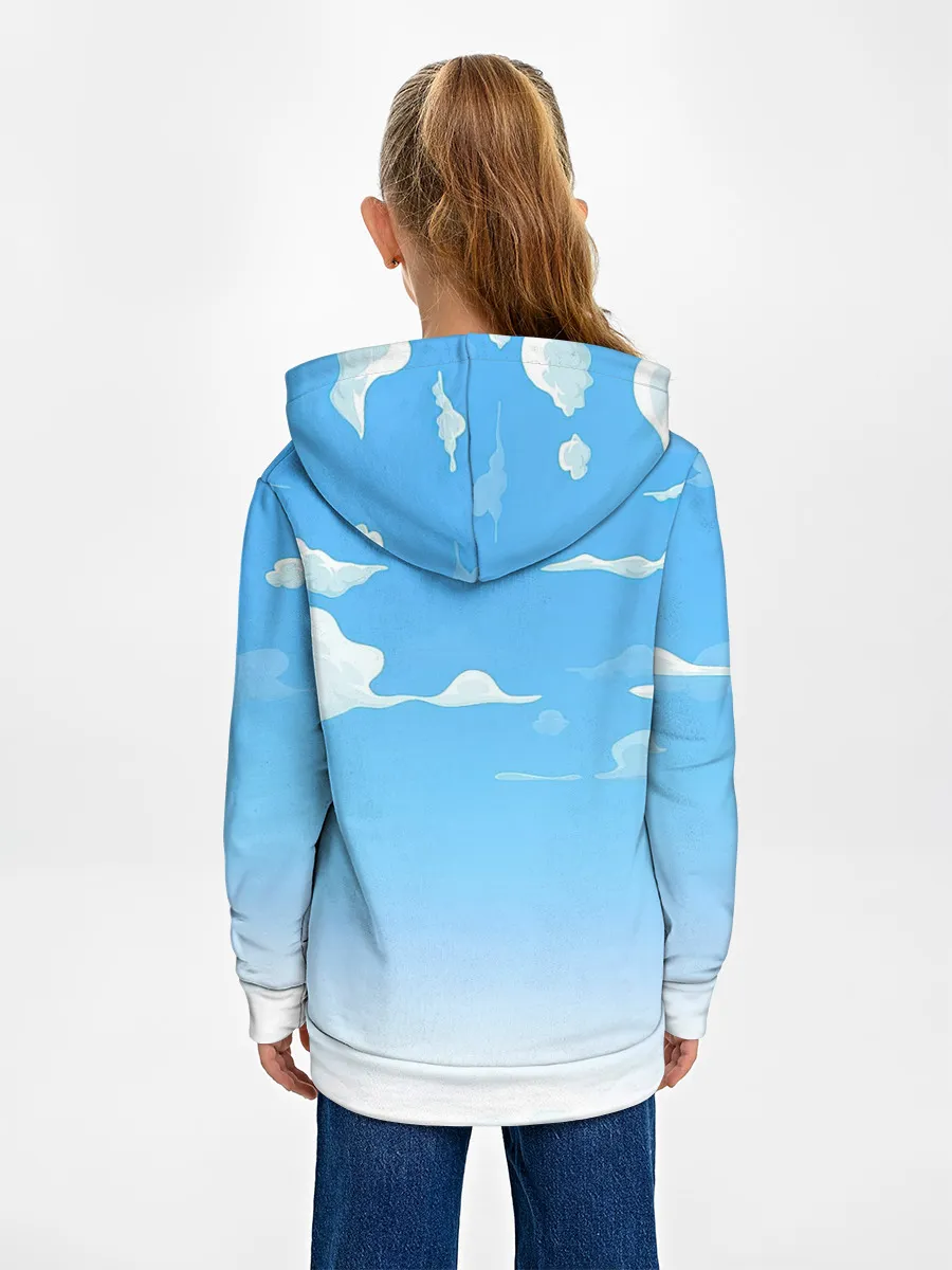 Детское худи / Летнее небо