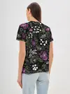 Женская базовая футболка / Цветы