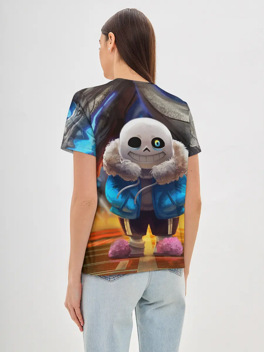 Женская базовая футболка / UNDERTALE | АНДЕРТЕЙЛ