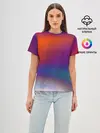 Женская базовая футболка / GRADIENT
