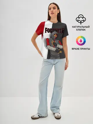 Женская базовая футболка / IKONIK