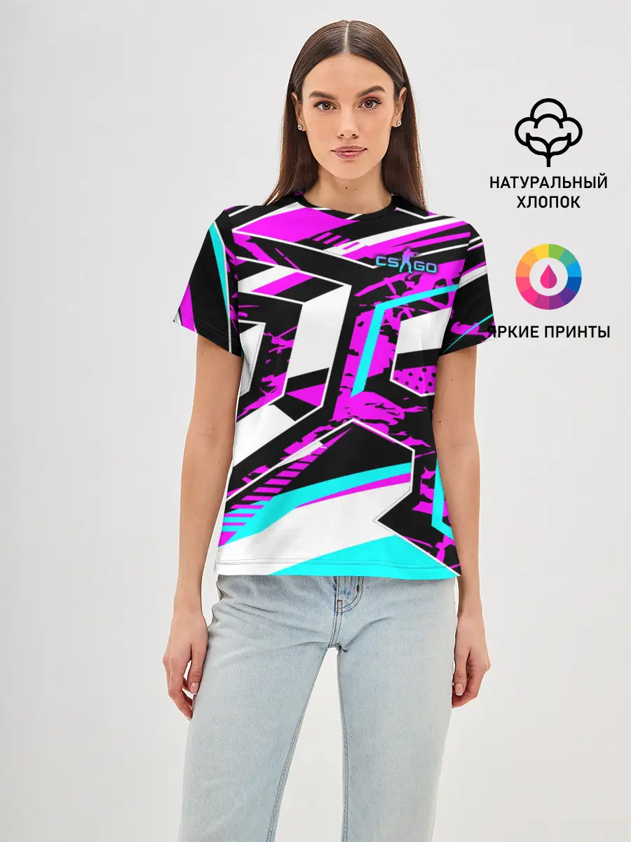 Женская базовая футболка / Counter-Strike