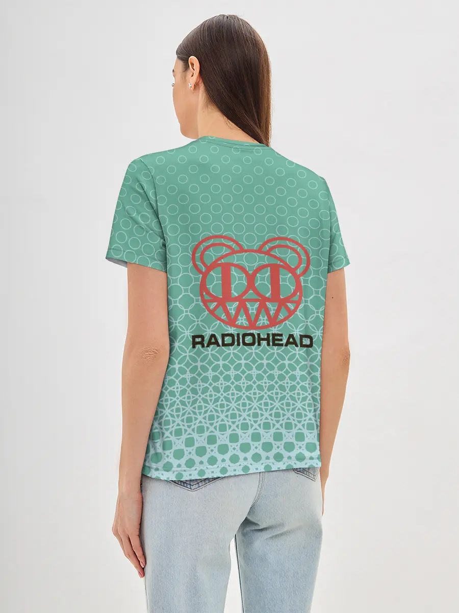 Женская базовая футболка / Radiohead | Радиохед | Logo
