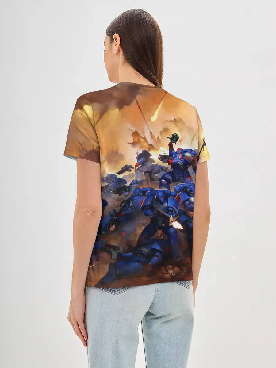 Женская базовая футболка / WARHAMMER 40K