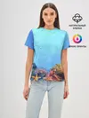 Женская базовая футболка / Подводный мир