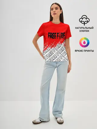 Женская базовая футболка / фри фаер | День Booyah,