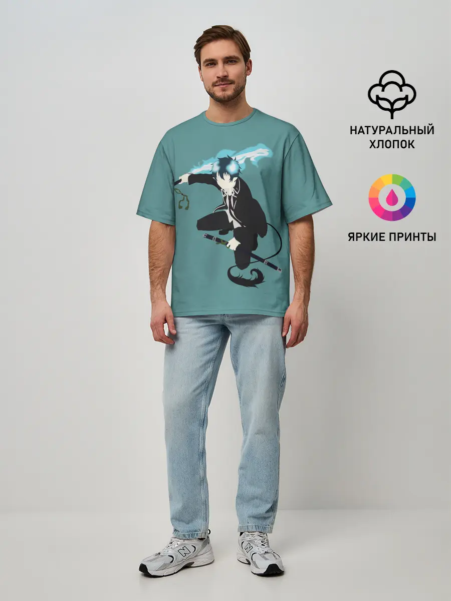 Мужская футболка оверсайз / Rin Okumura