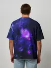 Мужская футболка оверсайз / Космос