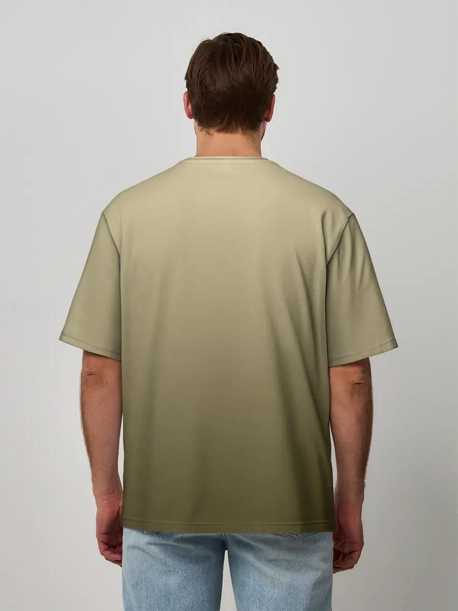 Мужская футболка оверсайз / сонная сова и кофе идеальное