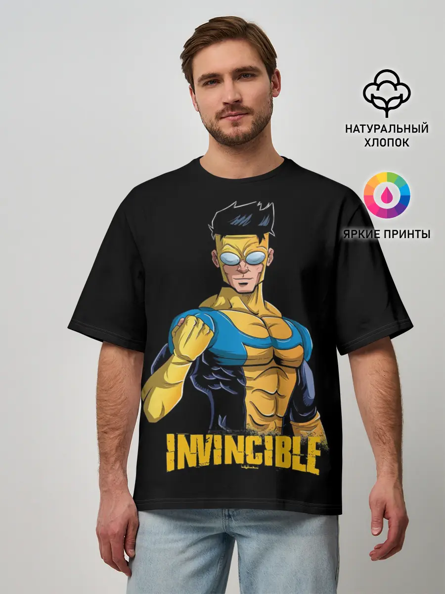 Мужская футболка оверсайз / Mark Grayson