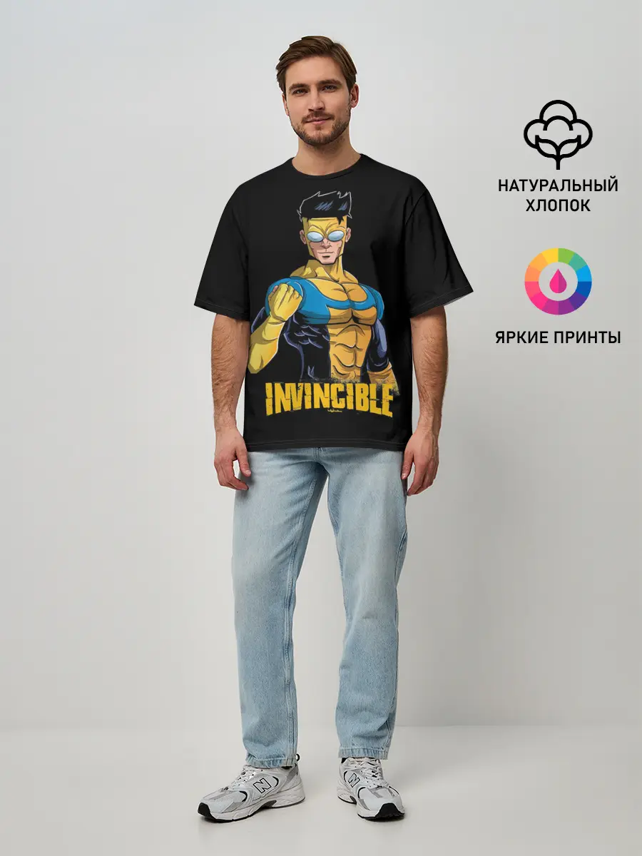 Мужская футболка оверсайз / Mark Grayson