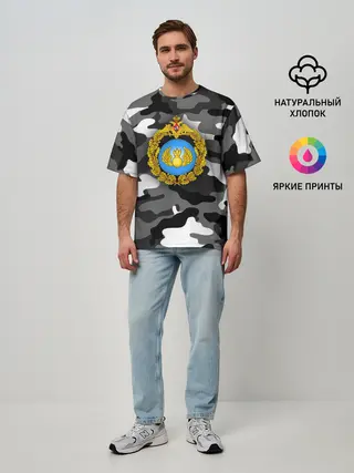 Мужская футболка оверсайз / ВДВ