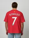 Мужская футболка оверсайз / Роналду Манчестер Юнайтед