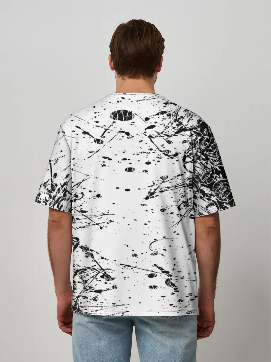 Мужская футболка оверсайз / velial squad / velial pharaoh