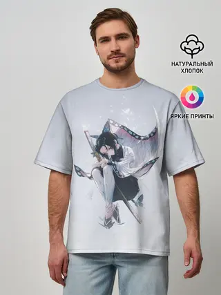 Мужская футболка оверсайз / Канае Котё