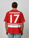 Мужская футболка оверсайз / Валерий Харламов 17