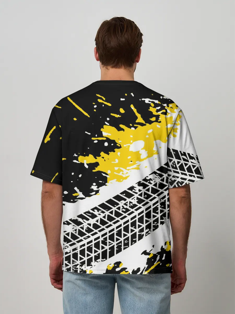 Мужская футболка оверсайз / CHEVROLET