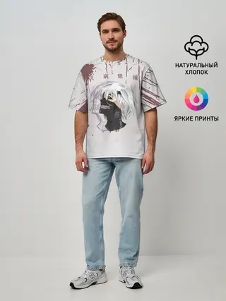 Мужская футболка оверсайз / Канеки Кан