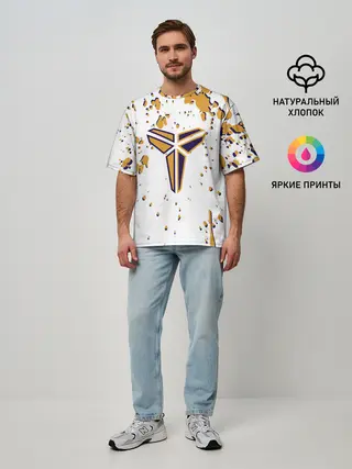 Мужская футболка оверсайз / Kobe Bryant.