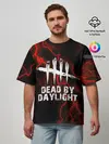 Мужская футболка оверсайз / Dead by Daylight