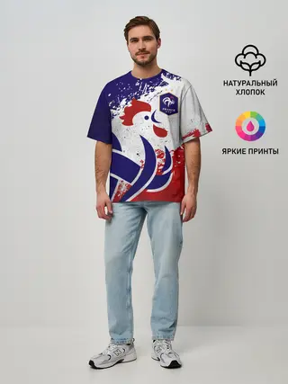 Мужская футболка оверсайз / Сборная Франции