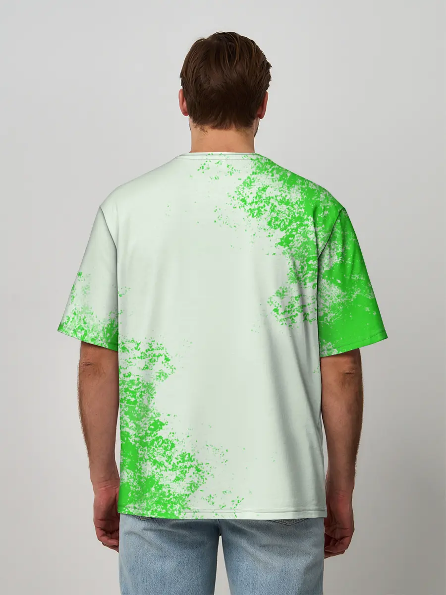 Мужская футболка оверсайз / MINECRAFT CREEPER