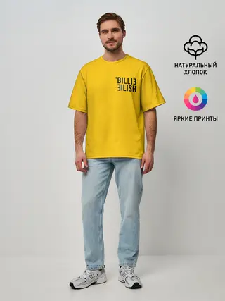Мужская футболка оверсайз / BILLIE EILISH
