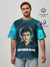 Мужская футболка оверсайз / Billie | GreenDay | ГринДай