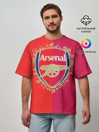 Мужская футболка оверсайз / FC Arsenal