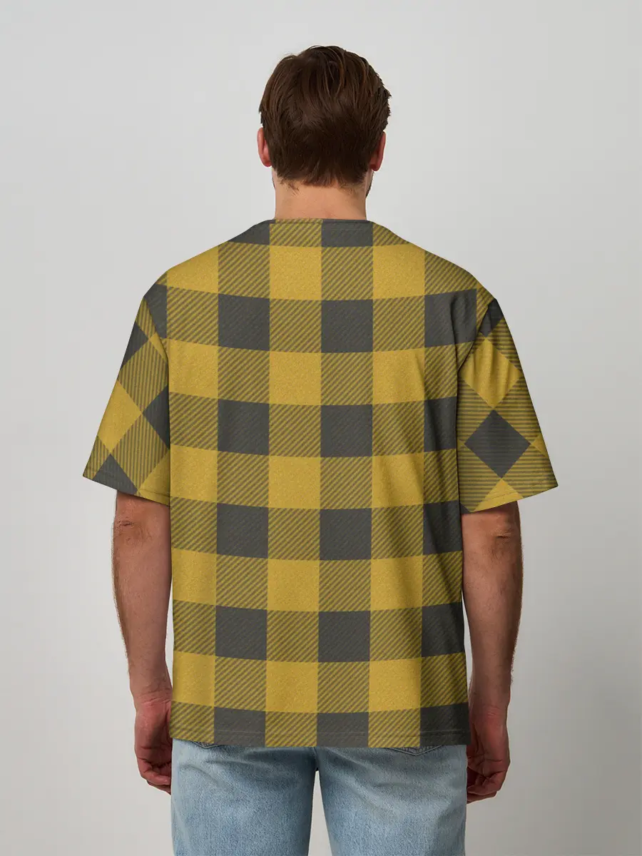 Мужская футболка оверсайз / Жираф