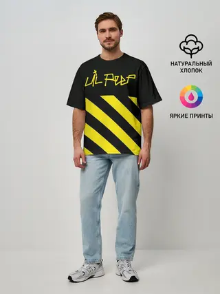 Мужская футболка оверсайз / Lil Peep