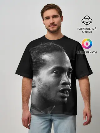 Мужская футболка оверсайз / Роналдиньо