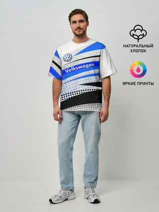 Мужская футболка оверсайз / Volkswagen