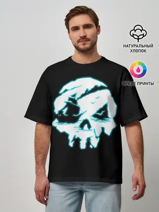 Мужская футболка оверсайз / Sea of Thieves