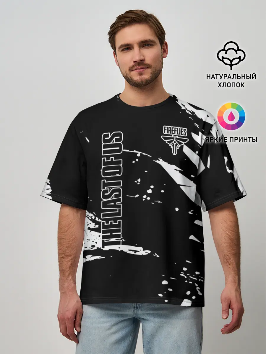 Мужская футболка оверсайз / The Last of Us 2