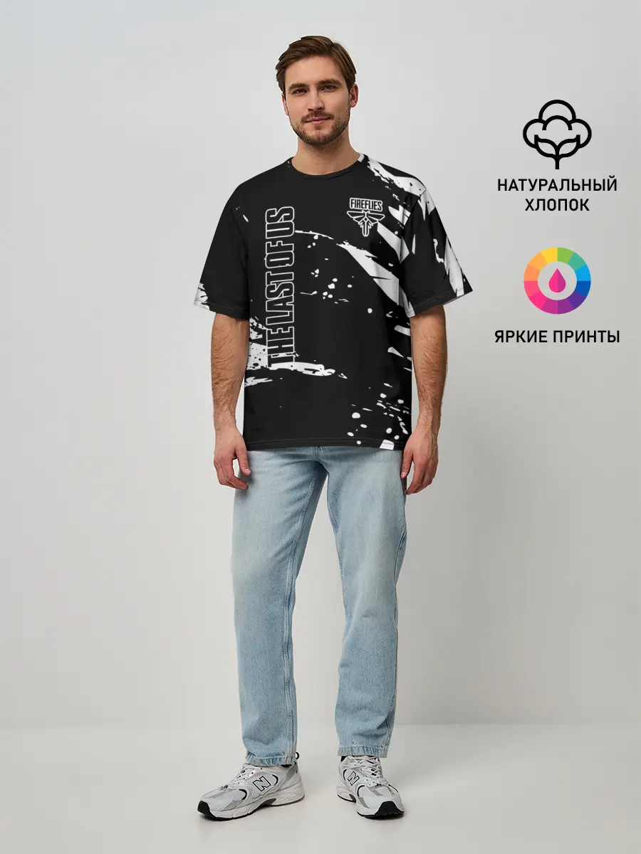 Мужская футболка оверсайз / The Last of Us 2