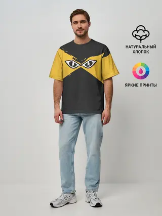 Мужская футболка оверсайз / R6S IQ