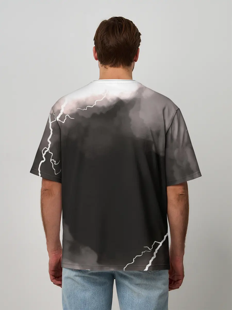 Мужская футболка оверсайз / 2B | Nier Automata