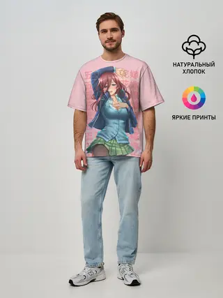 Мужская футболка оверсайз / Пять невест