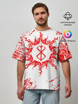 Мужская футболка оверсайз / BERSERK,