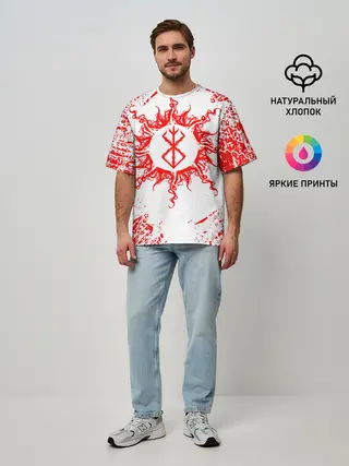 Мужская футболка оверсайз / BERSERK,