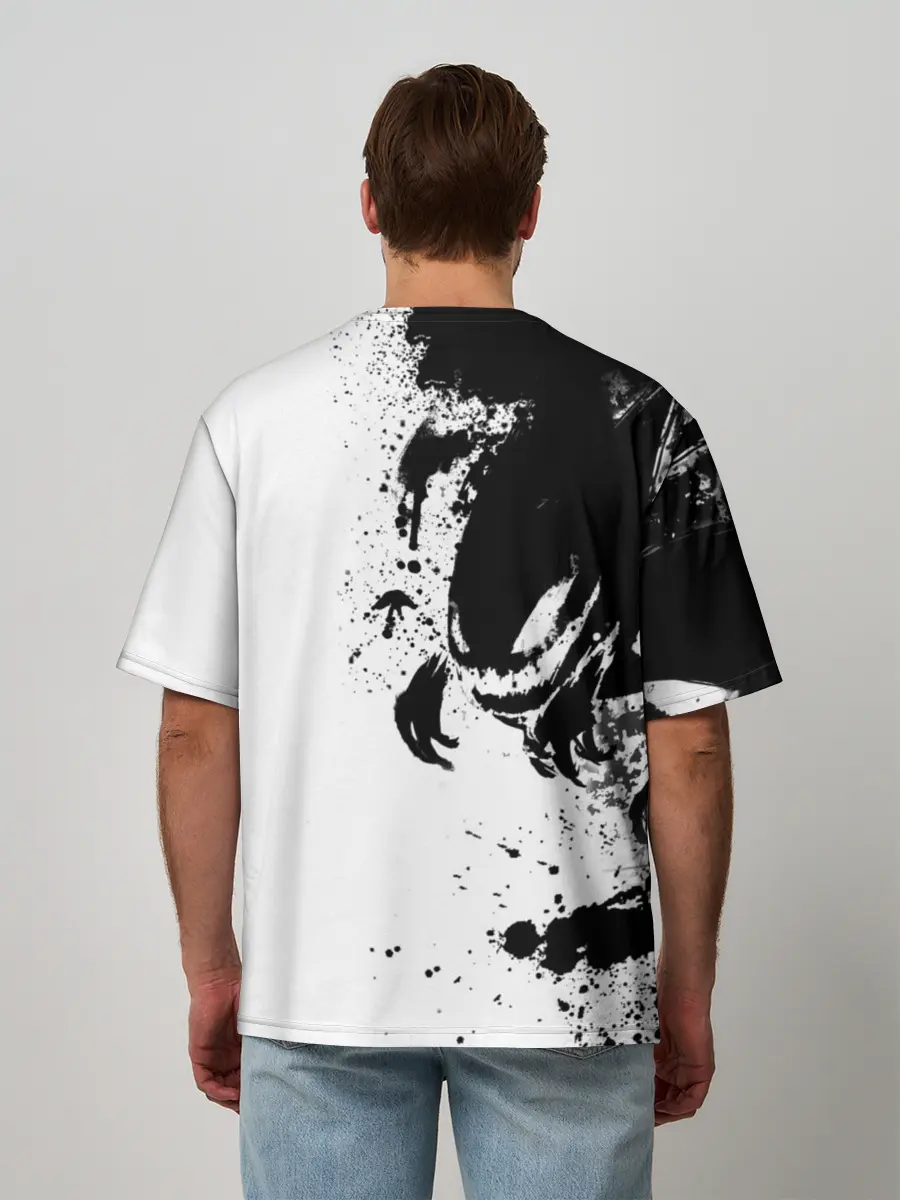 Мужская футболка оверсайз / Покемоны | Хонтер