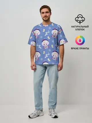 Мужская футболка оверсайз / Genshin Impact