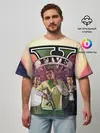 Мужская футболка оверсайз / GTA V | TEAM FOREVER AND EVER