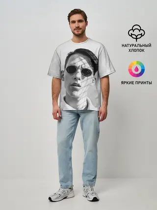 Мужская футболка оверсайз / Тима Белорусских