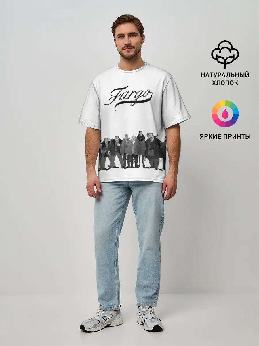 Мужская футболка оверсайз / Fargo