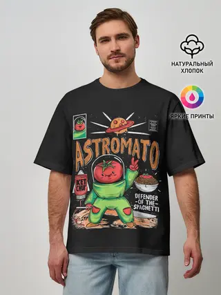 Мужская футболка оверсайз / Astromato