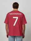 Мужская футболка оверсайз / Г. Мхитарян | футболка Арсенал