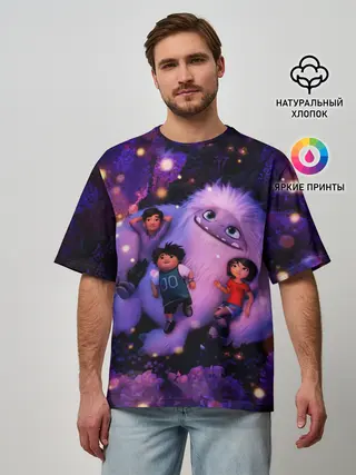 Мужская футболка оверсайз / ABOMINABLE