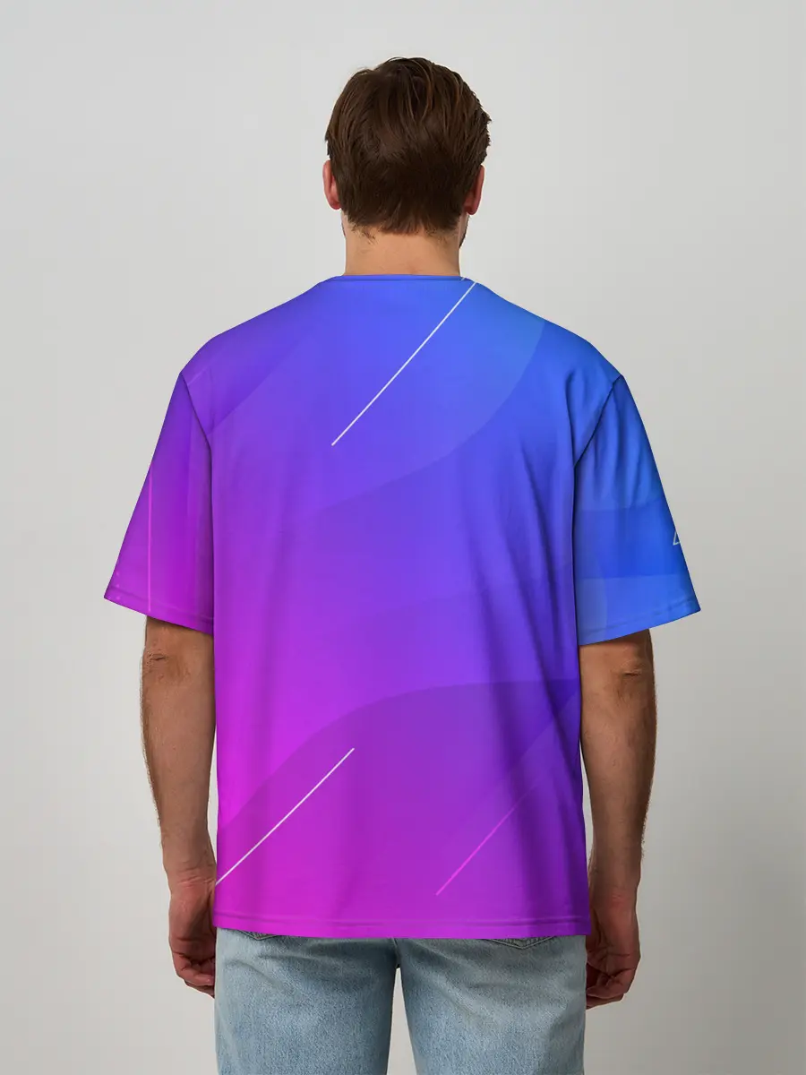 Мужская футболка оверсайз / ВСЕМ МИР | PEACE